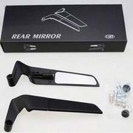 Motorcycle Invisible Winglet Rearview Mirror Kit For Kawasaki Z900 Z650 2021 2022 2023, Adjustable R