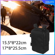 [dolity] Ebike Battery Hanging Bag Electric Saddlebag Easy Installation Professional Portable Large 