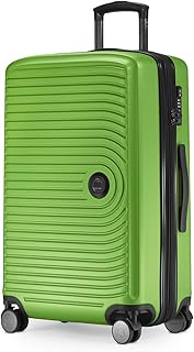 Mitte - Large Hard Shell Suitcase, TSA 4 Wheels, Check-in Luggage with 8 cm Volume Extension, 77 cm,
