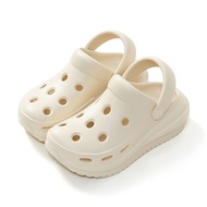 Utune dép thường ngày cho nam nữ Xăng đan đế bệt đế dày Trọng lượng nhẹ 6.5 cm cho nữ Xăng đan đi bi