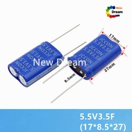 5PCS Capacitor 5.5V 3.5F 17*8.5*27 welding High quality