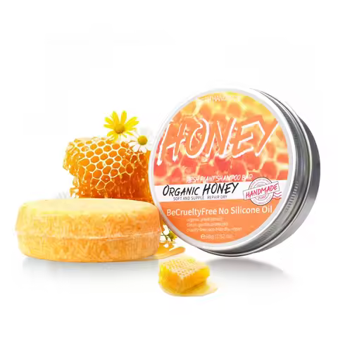 Natural honey shampoo plant essence extract refreshing shampoo soft hair dandruff and oil removal