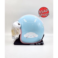 Helmet Honda Genuine H2C CINNAMOROLL Sinnamarow (Free Size) (THSTDHROF1FSZB)