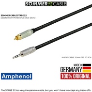 Sommer-Amphenol | Mini 3.5mm to RCA Amphenol Audio Cable