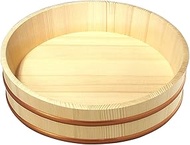 Yamashita Kogei 522458 Sushi Tool, Natural, Approx. Diameter 16.5 x Height 3.8 inches (42 x 9.7 cm),