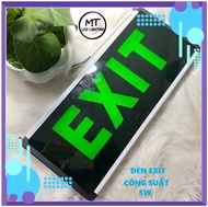 Đèn Exit Đèn Thoát Hiểm Chỉ Lối Thoát 2 Mặt