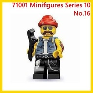 LEGO Lego 71001 Minifigures Series 10 No.16 Motorcycle Mechanic 人仔 全新 (已開袋確認), 包底板，全配件  人仔系列