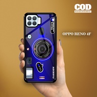 Case OPPO RENO 4F [KMRA SERIES] - Case Kamera - CASE PREMIUM - Case Gambar  casing hp oppo kesing hp