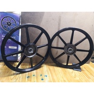 EX5 /HI POWER SPORT RIM KAWA-GTO 811 BLACK WITH 8LEGS/8BATANG