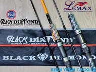 LEMAX BLACK DIAMOND JIGGING FISHING ROD ( SPINNING )