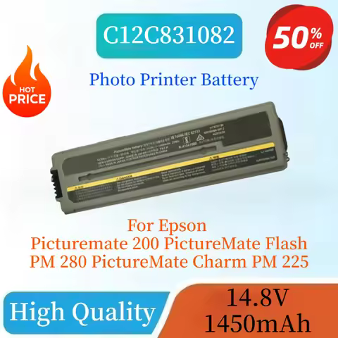 C12C831082 D121A 14.8V 1450mAh Photo Printer Battery For Epson Picturemate 200 PictureMate Flash PM 