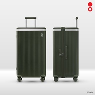 ECHOLAC Dynasty Trunk (PC142K) 30 นิ้ว | กระเป๋าเดินทางทรง Trunk ซิปคู่กันกรีด ล้อใหญ่ 60mm EchoLite