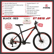 Sepeda Gunung MTB 26 - 27,5 Inch Exotic ET 2612 AF 2x8 Speed Alloy Inner Cable Cakram Mekanik Promo Murah Terbaru
