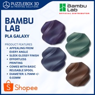 Bambu Lab PLA Galaxy 3D Printing Filament Sleek Glossy Finish & Effortless Printing