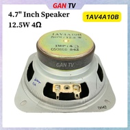 (1pc) 4.7" Inch 12.5W 4Ω 120MM 1AV4A10B Portable Audio Speaker Unit 4.7Inch 4.7Inci 12.5Watt 4 Ohm 4