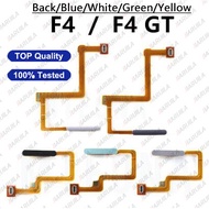 Fingerprint Touch Snesor Flex Cable For Xiaomi POCO F4 F4 GT Unlock Home Key Finger Print Power Butt