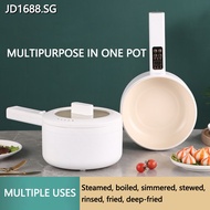 Multi Non Stick Electric Cooke Cooker  Electric Cooker  Multifunctional Pot With PP Steam Tray Electric Non-stick Cerami