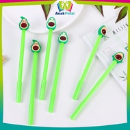 EC Cute Avocado Character Pen Avocado Pen Smart Kids Stationary Stationery A9