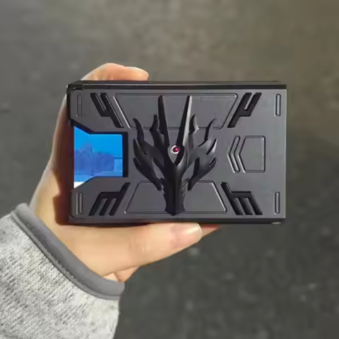 Expandable Card Holder Kamen Rider 2026 New Hot Ryuki Ryuga Foldable Id Badge Case For Kids Card Sto