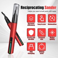 Reciprocating Sander,USB Quick Charging Electric Sanding Pen,Mini Pen Sander With 8pcs Sanding Head 