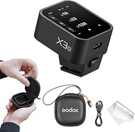 Godox X3 O X3-O X3O TTL Wireless Flash Trigger for Olympus Panasonic Cameras, OLED Touchscreen Flash Transmitter,Built-in Lithium Battery+Quick Charge(Xpro-O/XProII-O Upgrade Version)