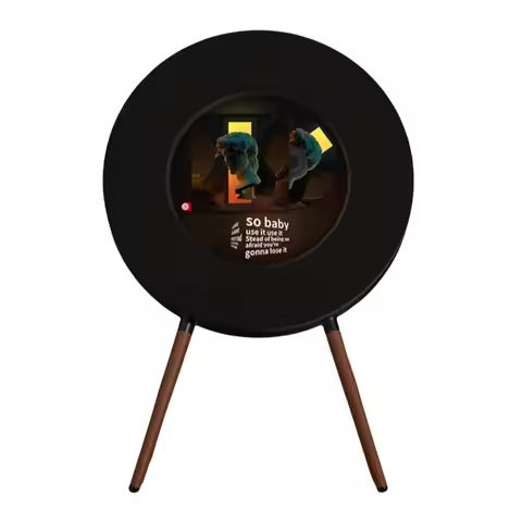 Lyrics Record Audio Floating Subtitle Speaker Home Living Room Bluetooth Speaker Smart Creative