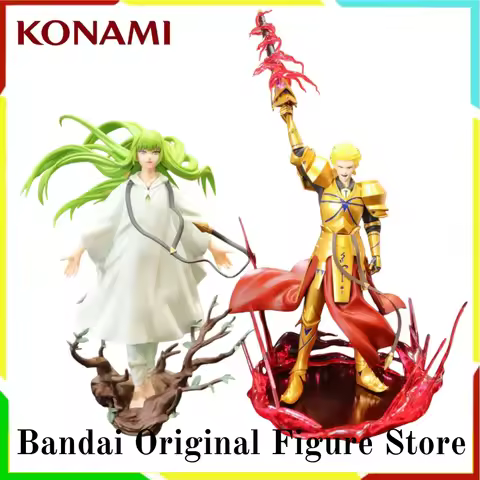 Original Fate/strange Fake: Whispers of Dawn Anime Gilgamesh & Enkidu Konami Prize Collection Action