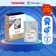Ổ cứng NAS Toshiba N300 Gold 3.5 inch 7200 RPM 512MB buffer Hoạt động 24/7 chính hãng BH 3NAM 1đổi1