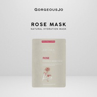 [FREE GIFT] GORGEOUS JO The Aroma Shop Organic Rose Mask (1 Piece)