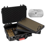 600-700 Round 9mm Ammo Storage Case - Travel Safe/Mil Spec/Waterproof Ammo Box Fits 9x19mm Parabellu