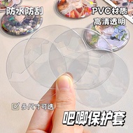 Popular Badge Protector Badge Bag Badge Holder Transparent Round Badge Holder Badge Storage Bag Badg