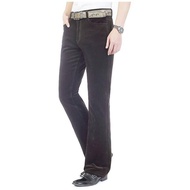 Men's Business Casual Pants, Corduroy Flared Pants, Korean style Slightly Flared trousers