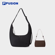 FILA FUSION INLINE FILA FUSION FUSIONEER Unisex Crossbody Bag (Black / Ash)