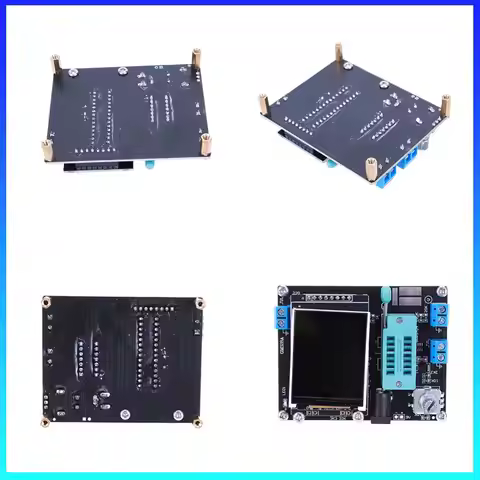 GM328 Transistor Tester LCR Diode Capacitance ESR Voltage Frequency Meter PWM GM328A Square Wave Gen