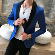 HITAM Men's formal Blazer Suit/Black lape Men's Blazer Suit/Men's casual Blazer Suit Suitable For formal Or non-formal Occasions