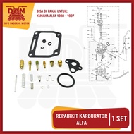 Repairkit Karburator Alfa (TOKAIDO) Carburator Repair Kit Parkit Spuyer Karbu Assy Yamaha Alfa 1988