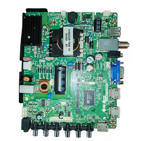 TP.MS3393.PB851 Three in one TV motherboard tested well for 1366X768 led SCREEN st3151a04-7 65w 300m