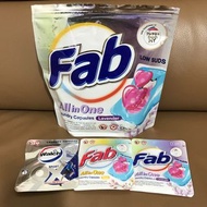 Fab 快潔 All In One 薰衣草味洗衣珠 All-in-1