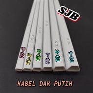 DAK CABLE CABLE DUCT TC-1, TC-2, TC-3, TC-4, TC-5, TC-6 WHITE