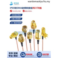 IPEX to SMA Female Connection Cable RG178 Cable SMA Male WiFi2G3G4G5G Module Jumper Adapter Cable