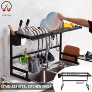 Dish Drying Rack Stainless Steel Dish Drainer Organizer Large Capacity Utensil Drying Holder SHOPTKC5922