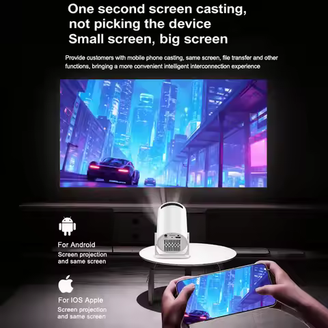 Y2S household high-definition projector. Handheld projector. Can connect to a mobile phone. Mobile c