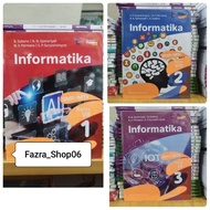 NEW Informatics ICT Full Color Book SMP Mts Class 1 7 VII, 2 8 VIII, 3 9 IX REVISION Year 2026 Indep