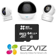 EZVIZ 64GB Smart Micro SD Card For Video Surveillance