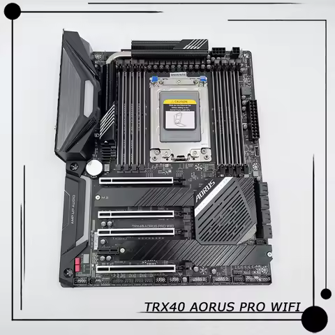 For Gigabyte ATX Motherboard sTRX4 TRX40 DDR4 256 GB Supports 3rd Gen Processors TRX40 AORUS PRO WIF