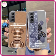 Samsung S21 5G / S21+ (S21 plus) 5G / S21 Ultra 5G / S21 FE 5G flexible case with luxurious bear pri