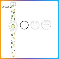 DRO_ Gps Tracker Bracelet Cartoon Avocado Kids Bracelet Waterproof Gps Tracker Holder Watch Band for Apple Airtag