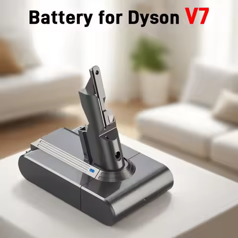 High Capacity 8000mAh V7 Battery for Dyson V7 Animal Motorhead Absolute Trigger Fluffy Extra Mattres