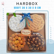 Mika Hardbox Tart Cake Box 25x25x12 30x30x15 40x25x15 – Elegant Pudding Box & Hampers