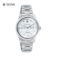 Titan Silver White Analog Women's Watch 9962SM02